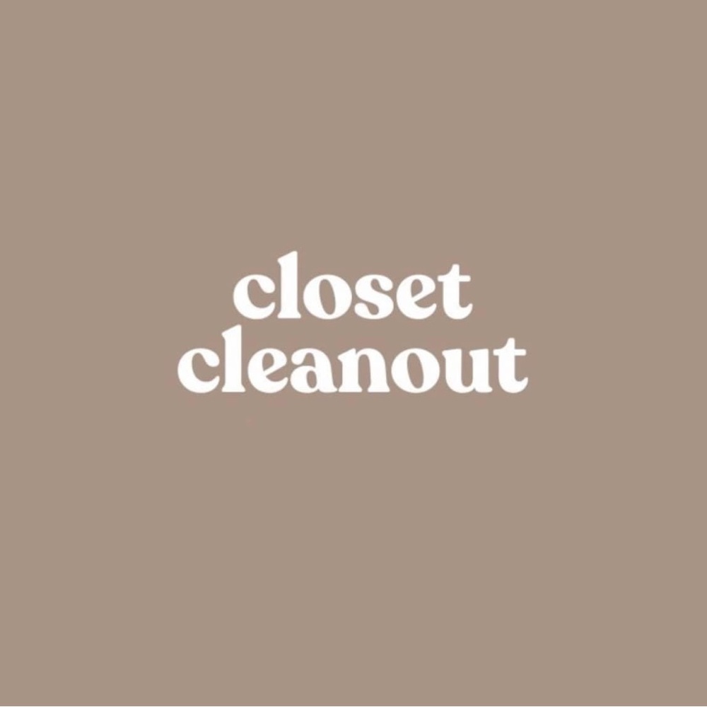 🤍🤍✨ CLOSET CLEAN OUT ✨🤍🤍